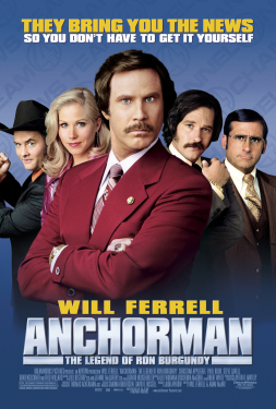 Anchorman The Legend of Ron Burgundy ประกาศรบ แต่ดั้นนมาพบรัก (2004)